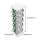 thumbnail image 3 of Estanterías Modulares Multifuncionales para Armar Usted Mismo - Estante Organizador, Verde MNFD, 3 of 6