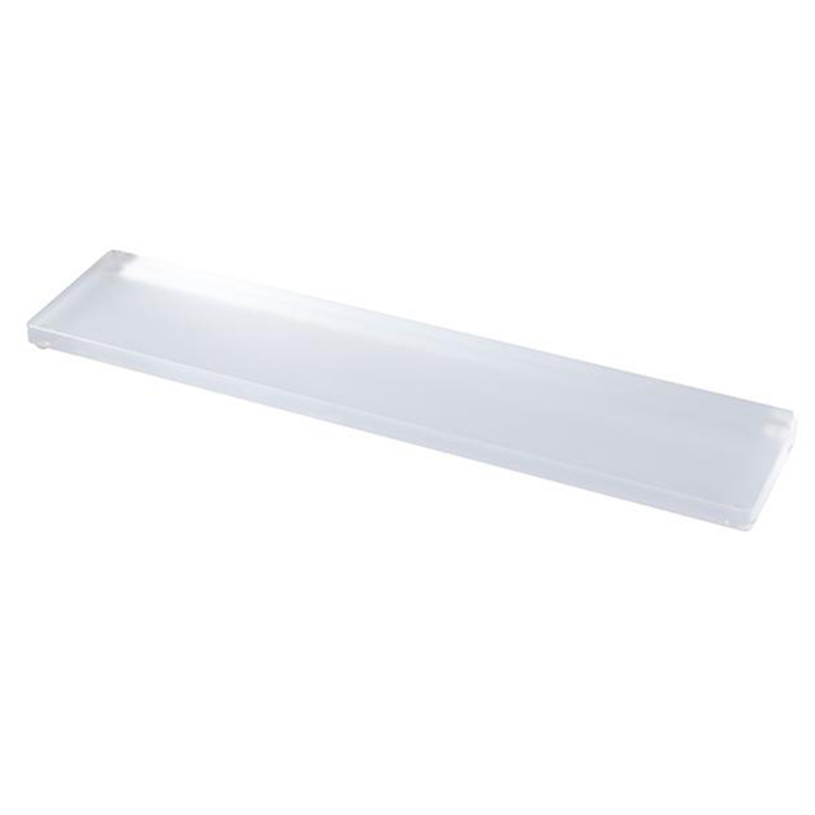 Acrylic Keyboard Wrist Rest, Transparently Ergonomic Wrist Support Pad for Typists and Gamers, Antislip Base