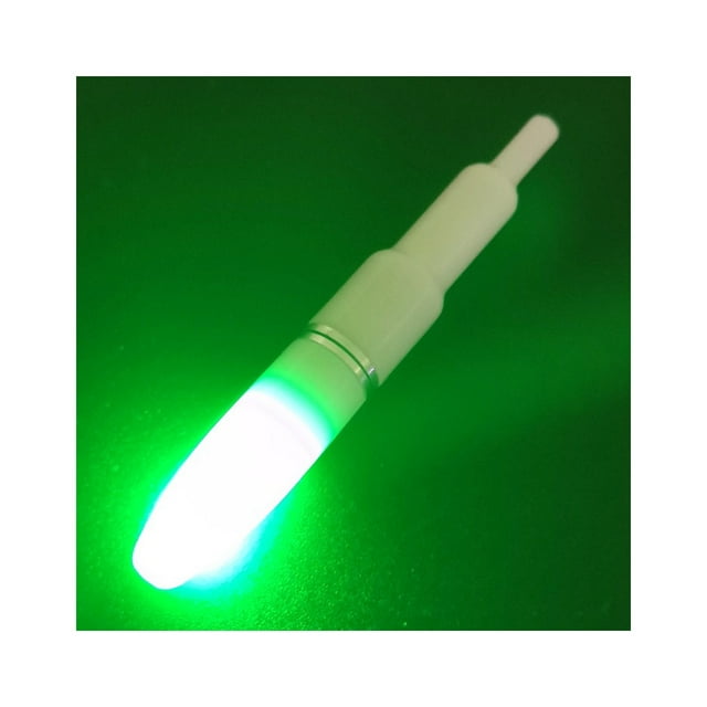 Soidarity Palo luminoso Plástico resistente al desgaste LED Luz de noche Clips de punta de caña de pescar Lámpara práctica Lightstick Bite Green Pescar Verde Soidarity OD024167-01