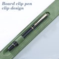 thumbnail image 3 of A4 Leather Writing Pad & Clipboard - Portable Office Organizer with Metal Clips, Lightweight Design for Home and Professional Use, 3 of 6