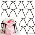 thumbnail image 1 of Cake Toppers BAISUYANG 20 piezas lazos negros de cinta, 1 of 8