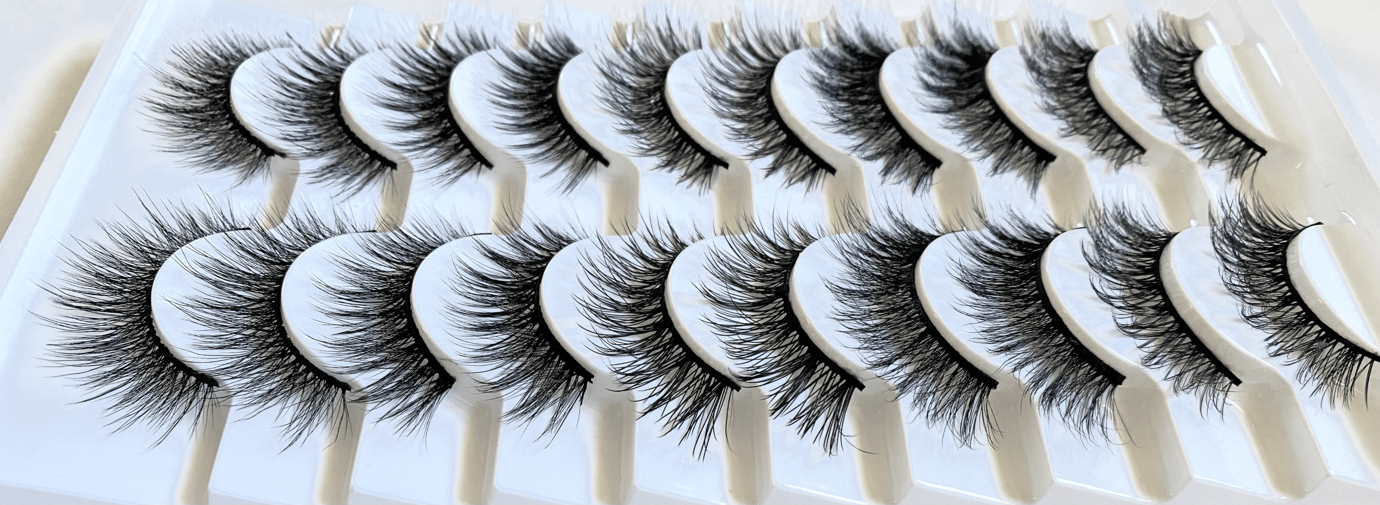 Starbesign Lashes Faux Mink 10 Pairs (Combo Glamorous 1)