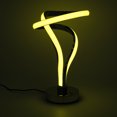 thumbnail image 6 of Modern LED Spiral Table Lamp Bedside Desk Light Bedroom Decor Curved Light, 6 of 17