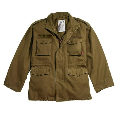 Vintage M-65 Field Jacket - Russet Brown - Size Large