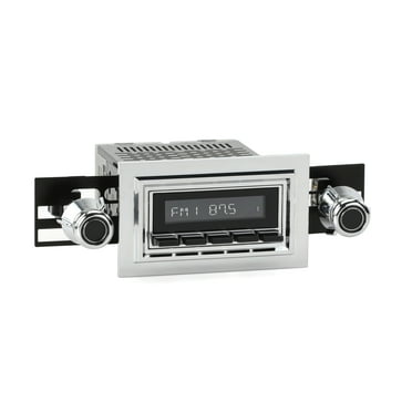 RetroRadio Compatible with 1977-79 Ford Ranchero Features Include Bluetooth, USB, AM/FM HCB-M2-121-55P-75PF4
