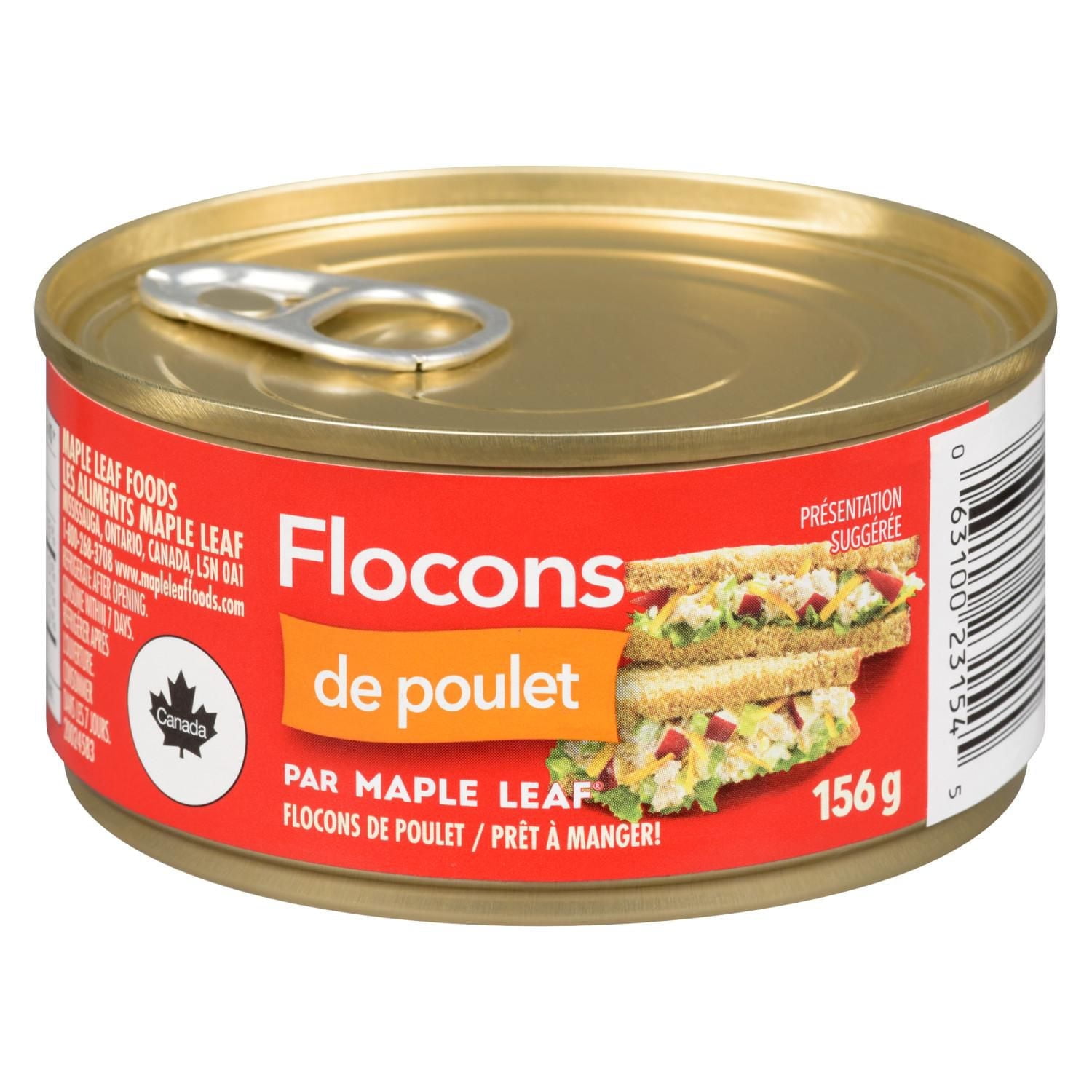 Flakes of Chicken by Maple Leaf, 156 g