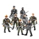 thumbnail image 4 of 4 piezas de juguete de soldado grande del Cuerpo de Marines, modelo de simulación, figura militar de soldado pequeño, juguetes para niños, gris, 4 of 4