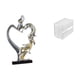 thumbnail image 1 of Estatua de pareja,Figura de pareja besándose,regalo de boda moderno,estuche de pañuelos,Caja de almacenamiento de papel higiénico de pared,Toallero de papel higiénico acrílico montado en, 1 of 8