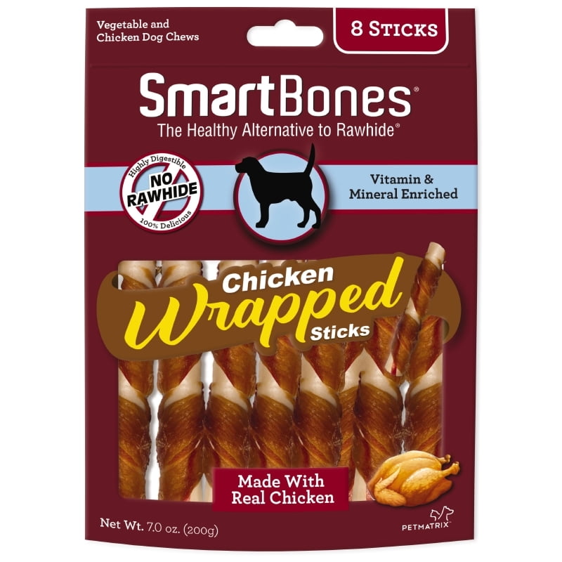 20 Sticks Total 2Pack SmartBones SmartSticks Chicken Dog Chews 