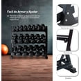 thumbnail image 3 of Rack para Mancuernas Bluelander 5 a 40 Lbs 3 Niveles Capacidad de Peso 272 Kg, 3 of 5