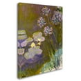 thumbnail image 3 of Trademark Fine Art "Waterlilies and Agapanthus" Canvas Art by Claude Monet, 3 of 4