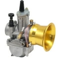 thumbnail image 4 of SPRING PARK 50mm Air Filter Interface Cup Horn Velocity Stack for 24/26/28/30mm Carburetor, 4 of 7