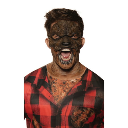Werewolf Mask Halloween Costume Accessories - One Size