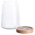 thumbnail image 3 of Cravings By Chrissy Teigen 5.75 Inch Glass Canister with Wood Lid - 5.75 in, 3 of 5