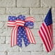 thumbnail image 1 of Independence Day Flag Star Ribbon Bow - Patriotic Decor For 4th Of July, 1 of 4