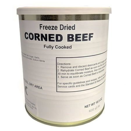 Freeze Dried Corned Beef (Best Freeze Dried Meat)
