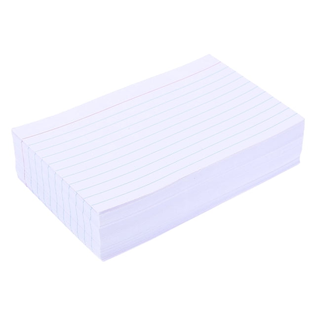 PENIKOKO 400Ud Tarjetas Con Rayas Para Estudio, Presentaciones Y Organización De Ideas