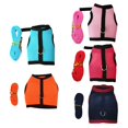 thumbnail image 3 of Small Pet Soft Mesh Harness With Leash Small Animal Vest Lead For Hamster Rabbit Bunny Small Pet Accessories Harness Leash Set, 3 of 6