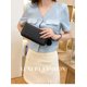 thumbnail image 5 of Cartera con cremallera TUNC para mujer y funda para teléfono móvil con bloqueo RFID piel sintética vegana negro Sencillez, 5 of 5