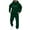 Green, variant on Dreluolixuan Mens Sweatsuits Sets Long Sleeve Hoodie Jogger Sweatpants Graphic Solid Lightweight Vacation Sweatsuit