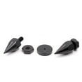thumbnail image 2 of NATEFEMIN Secure Standing Solution - Carbon Iron Stand Feet, Black, M6 Pitch, Floor Base, Designed for Heavy Loads, 2 of 9