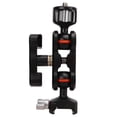 thumbnail image 2 of Dual Ball Head  Arm,  Arm NATO Chute  For Field Monitors For Audio Equipment, 2 of 8