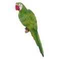 thumbnail image 1 of Estatuilla de Loro de Resina Perfecl 38cm Verde Decoración de Jardín Ornamento, 1 of 8