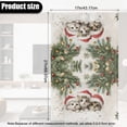 thumbnail image 6 of TSOVTHRID Cats Christmas Hat Print Sofa Headrest Cover Non Slip Headrest Protector for Recline Chair PU Leather Head Protector Cover for Living Room,Office Chair Christmas Decor,17x27in, 1 Piece, 6 of 7