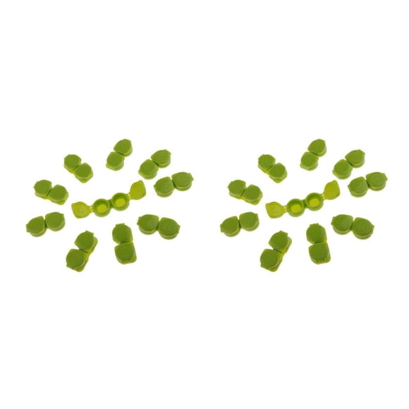 Sonducket Estuche para lentes de 10 piezas con tapas de integración y contenedor portátil y seguro con indicación impresa Type4 NO4