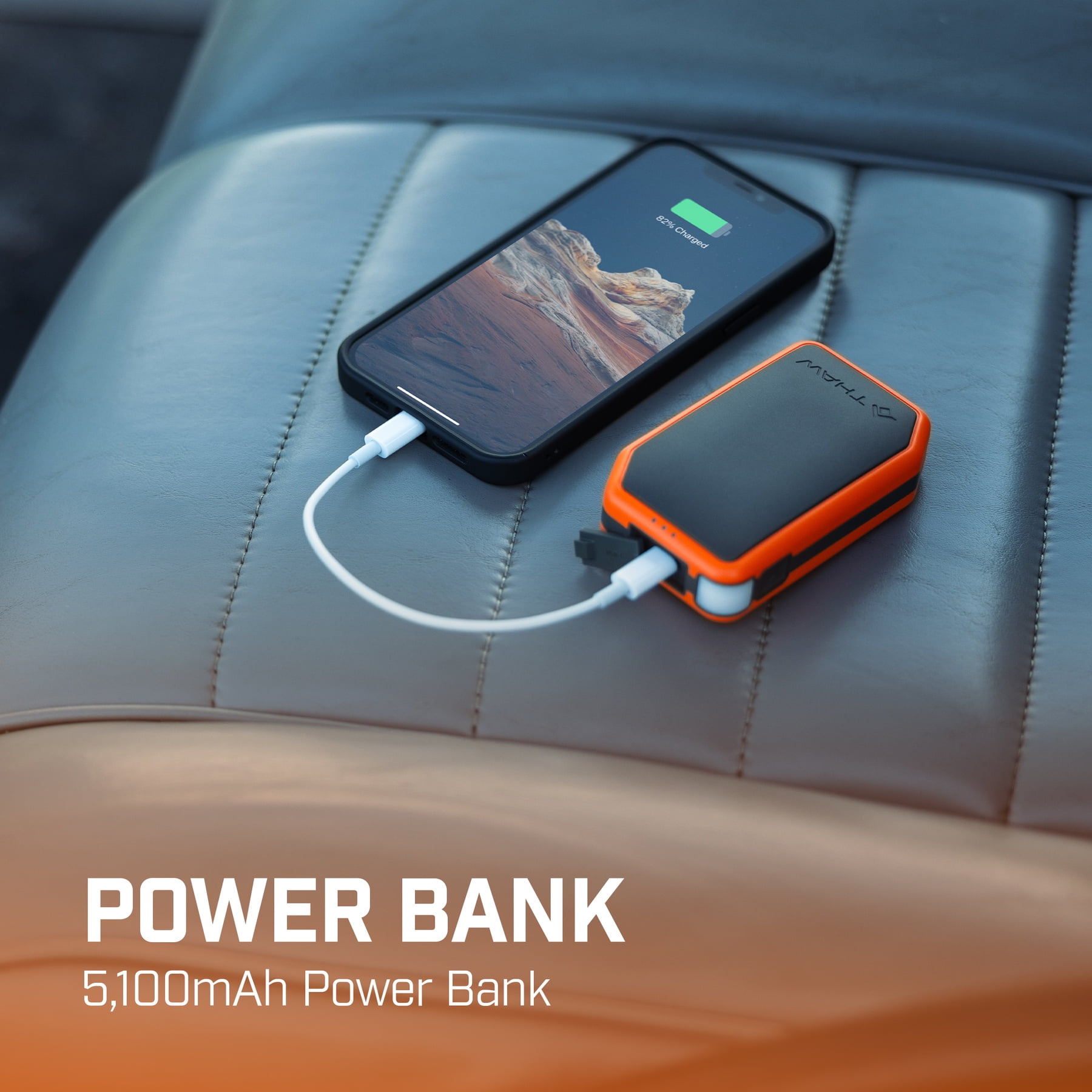THAW 5K Recharageable Hand Warmer, Portable Electric Pocket Heater, Long-Lasting Heat for Outdoor Winter Use