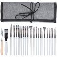 thumbnail image 1 of Artist Paint Brush Set, 24Pcs Painting Brushes Kit Painting Tool Oil Painting Brush  For Watercolor For Acrylic Paintings For Oil Painting For Gouache Painting Gray, 1 of 8