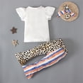 thumbnail image 5 of Gerichy Girls Summer Outfits, Summer Clothes For Small And Medium Sized Girls Fashion Suit Sleeveless Skirt With Shorts, 5 of 9