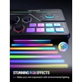 thumbnail image 5 of FIFINE WSC8 Gaming Audio Mixer for XLR Microphone, Game and Chat Mix Button with Software, 3 Channel Audio Interface for Volume Control, 48V Power, 5 of 10