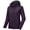 Dark Purple, variant on Women’s Waterproof Rain Jacket Lightweight Outdoor Windbreaker Rain Coat Shell for Hiking, Travel Mosaic Blue XS