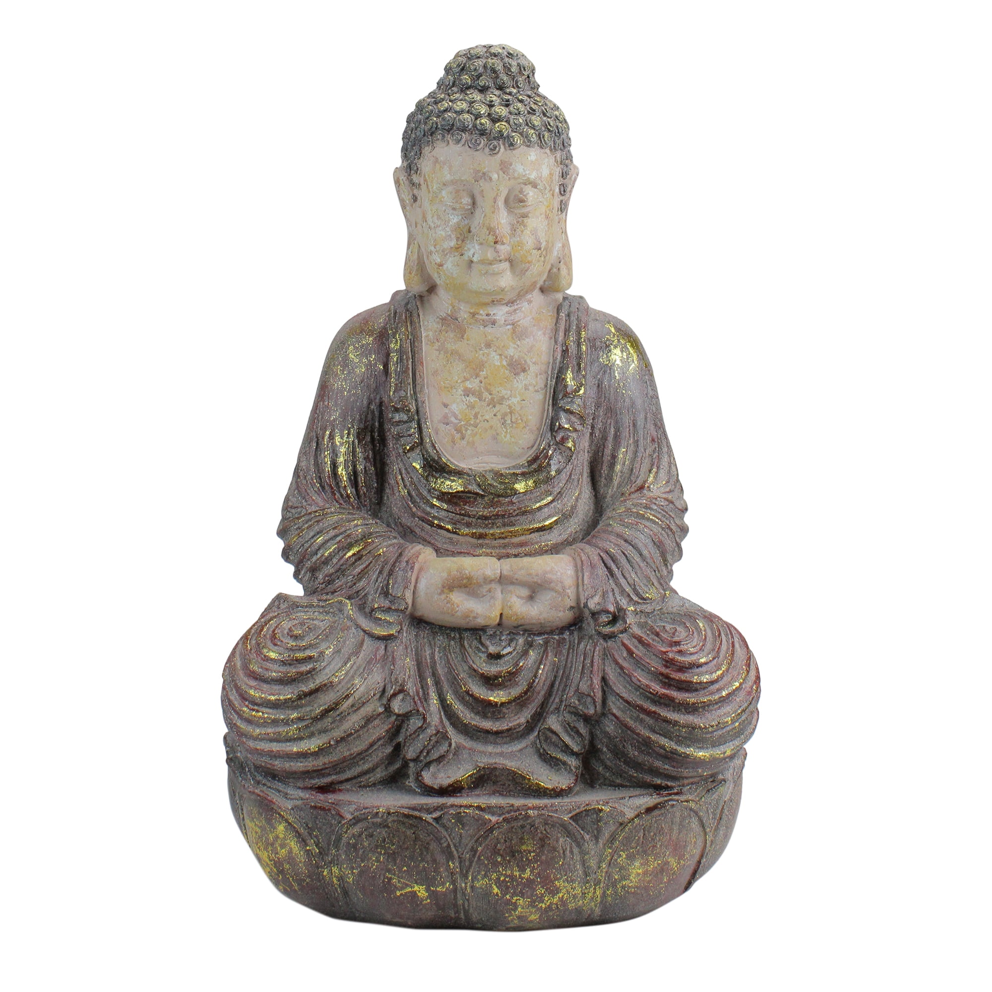 22" Meditating Buddha Outdoor Garden Statue Walmart Canada