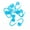 Blue, variant on WINDLAND 100 Pieces Knitting Stitch Markers Knitting Place Markers Sewing Accessories