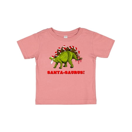 

Inktastic Santa-Saurus! Christmas Dinosaur Gift Baby Boy or Baby Girl T-Shirt