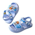 thumbnail image 5 of Gubotare Toddler Sandals Baby Boys Girls Summer Sandals Anti Slip Soft Sole Beach Shoes Toddler First Walker Crib Shoes Size 9 (Sky Blue,Toddler 9), 5 of 5
