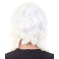thumbnail image 3 of Colonial Judge Mens White Wig | Cosplay Halloween Wig | Premium Breathable Capless Cap, 3 of 9