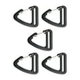thumbnail image 1 of Maytalsory Crochet de Sangle en Sangle Clips de Liaison en Sangle Matériau, Léger, Antirouille pour Équipement de Camping Randonnée Bricolage Triangle 5 Pcs, 1 of 6