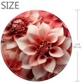 Colorful Flower Petals Prints Small Area Rugs Bathroom Rugs, NonSlip