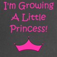 thumbnail image 2 of CafePress - Growing A Little Princess Maternity Dark T Shirt - Maternity Dark T-Shirt, 2 of 3