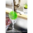 thumbnail image 5 of Bright Box Nylon Cleaning Brush, 1ct – Electric Green Bristles, Antimicrobial & Scratch-Free, 5 of 5