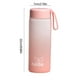 thumbnail image 3 of Botella de Agua Deportiva de 650 Ml (21,9 Oz), a Prueba de Fugas, Motivacional, con Correa Portátil, de Plástico Semitransparente Esmerilado | Gran Capacidad para Gimnasio, Acampada, Senderismo y Fit, 3 of 6