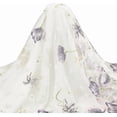 thumbnail image 1 of 1 yarda de tela de tul con encaje y flores bordadas color lila, 59 pulgadas, accesorios para vestidos de novia, 1 of 6
