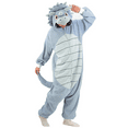 thumbnail image 2 of Unisex Adult Triceratops Onesie Dinosaur One Piece Animal Costume Homewear Sleepwear for Women men, 2 of 6