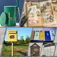 thumbnail image 2 of HAOAN 24Sheets 400pcs Large Letter & Number Stickers 2.5 Inch Self Adhesive Letters Stickers Big Font Stickers, 2 of 6