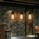 thumbnail image 5 of Lámpara colgante industrial vintage 3 luces E27 Diseño de lámpara de techo Jaula de metal Ø160mm Iluminación de techo para sala de estar Cocina Dormitorio esquí esquí Gafas de esquí, 5 of 5