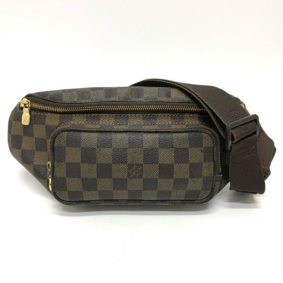 Pre-Owned LOUIS VUITTON N51172 Damier Line Bumbag Mervil Bag Waist Canvas Men's Ebene... (Fair)