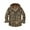 Brown, variant on Relax Fit Cotton Light Weight Sports Coats for Men Men's Button Opening And Closing Fleecing Plaid Coat Long Sleeve Hooded Jacket